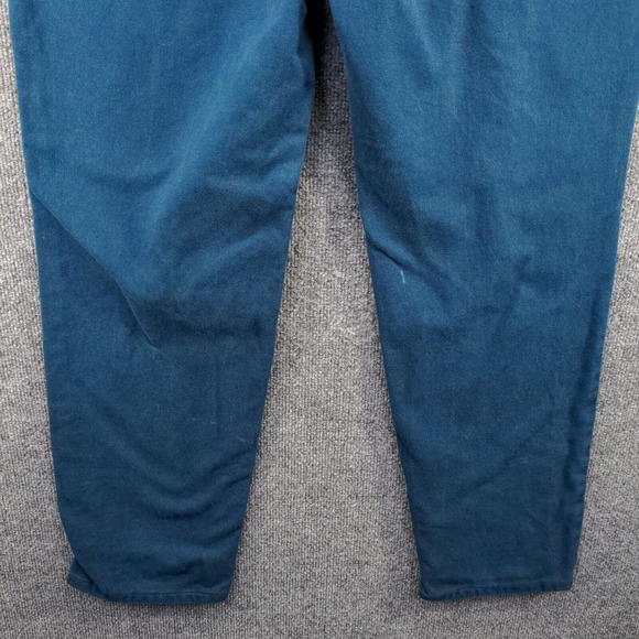 Wrangler Men's Denim Jeans Solid Blue 32x31 5-Pocket 100% Cotton - Picture 7 of 13